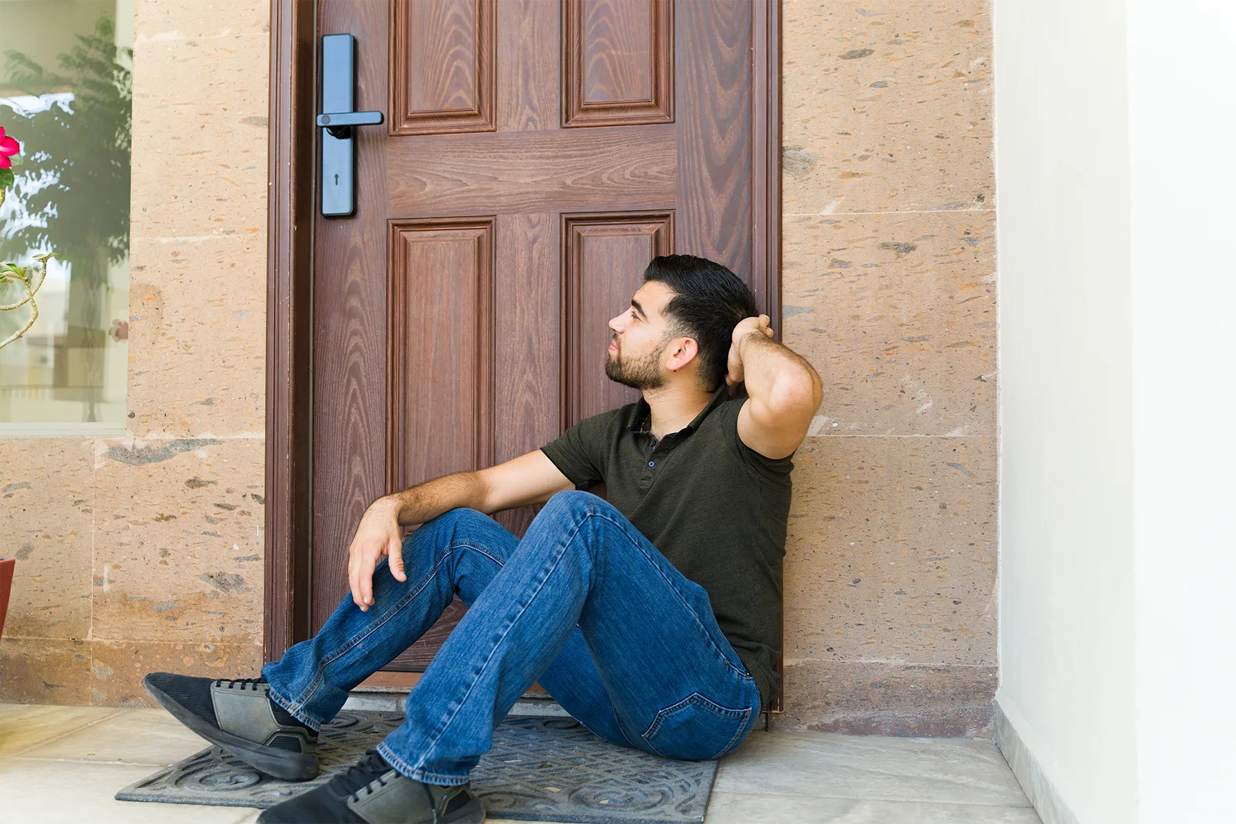 Locked Out of House